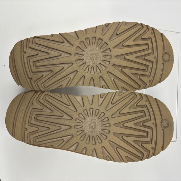 New in Box Ugg Women's Neumel Platform Zip Boots Size 6 Chestnut Brown - Picture 4 of 7